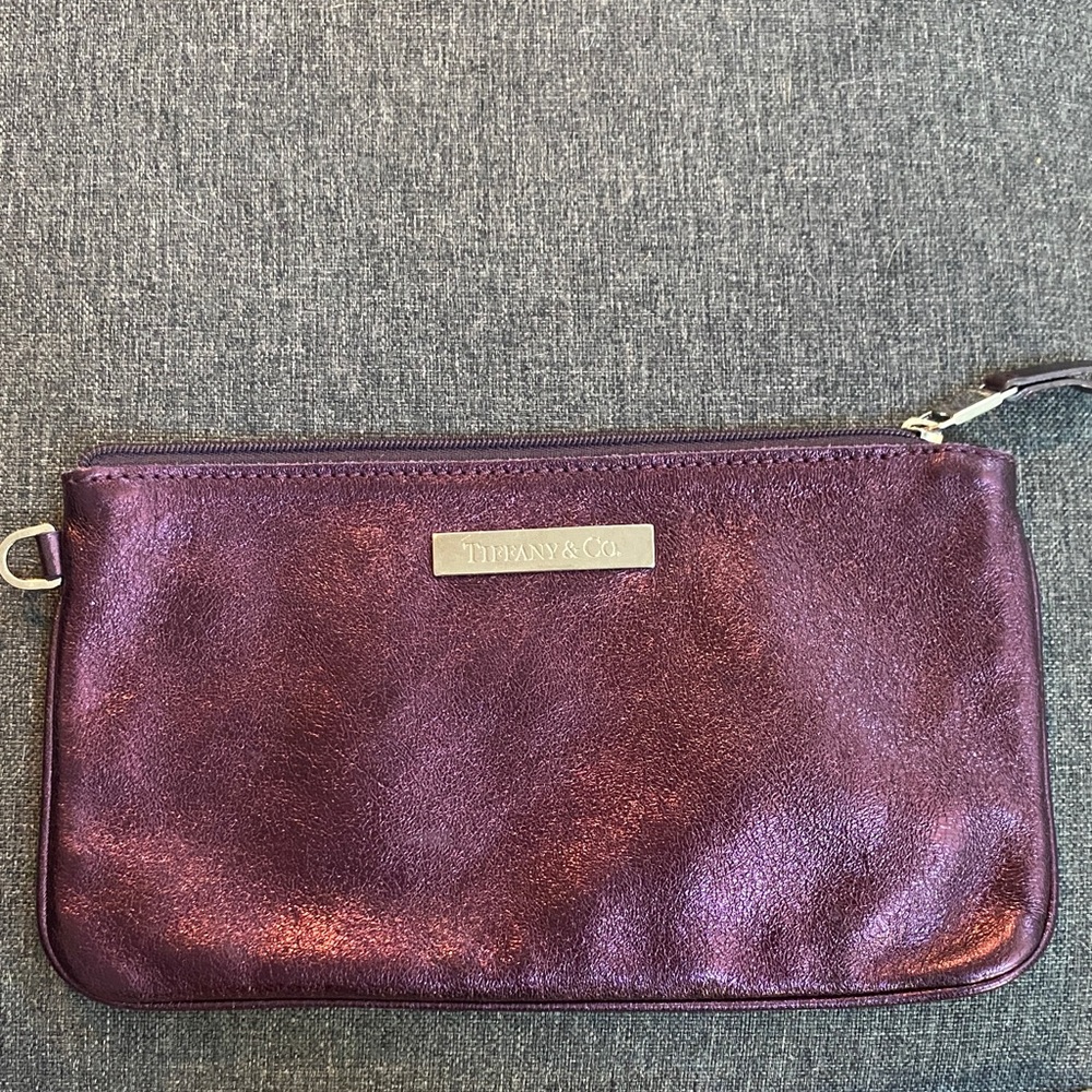 Tiffany & Co. Shimmering Purple Wristlet